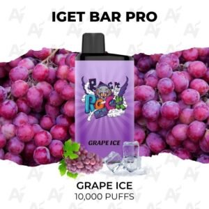IGET Bar Pro Grape Ice 10000 Puffs