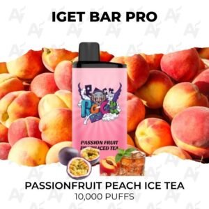 IGET Bar Pro Passionfruit Peach Ice Tea 10000 Puffs