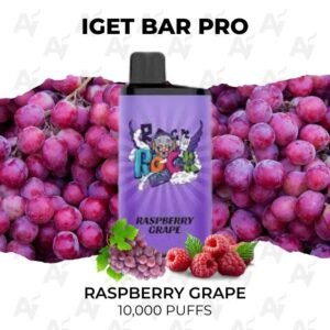IGET Bar Pro Raspberry Grape 10000 Puffs