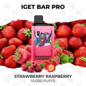 IGET Bar Pro Strawberry Raspberry 10000 Puffs
