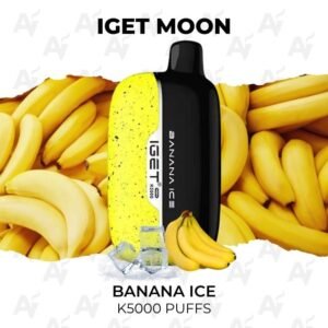 IGET Moon Banana Ice 5000 Puffs