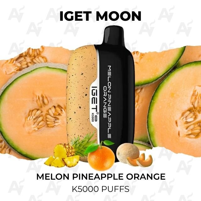 iget moon melon pineapple orange 5000 puffs IGET Moon Melon Pineapple Orange 5000 Puffs