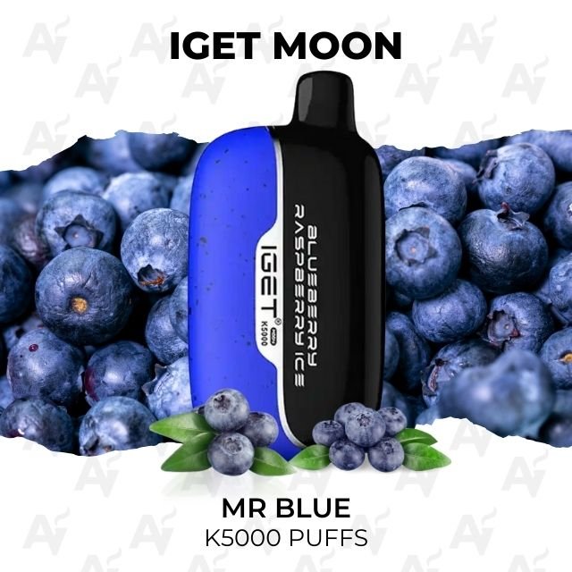 iget moon mr blue 5000 puffs IGET Moon Mr Blue 5000 Puffs