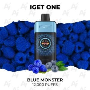 IGET One Blue Monster 12000 Puffs