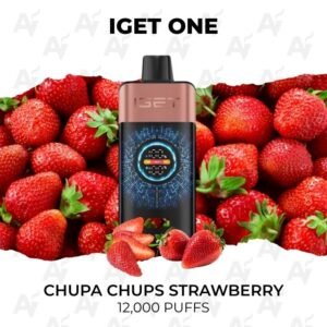IGET One Chupa Chups Strawberry 12000 Puffs