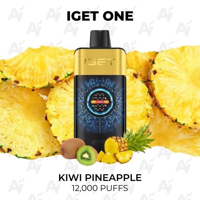 iget one kiwi pineapple 12000 puffs IGET One Kiwi Pineapple 12000 Puffs