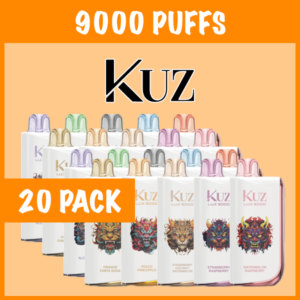 20 Pack KUZ Ultra Mixed Flavours 9000 Puffs