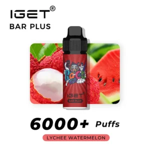 IGET Bar Plus Lychee Watermelon 6000 Puffs