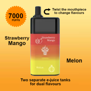 Mooodan Strawberry Mango + Melon 7000 Puffs