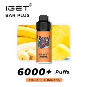 IGET Bar Plus Pineapple Banana 6000 Puffs