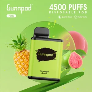 Gunnpod Plus Pineapple Guava 4500 Puffs
