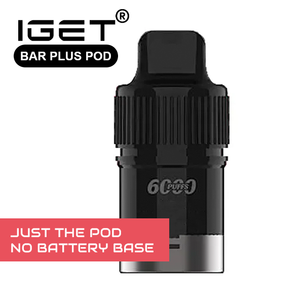 iget bar plus pods apple grape ice no 6000 puffs IGET Bar Plus Pods Apple Grape ICE - No 6000 Puffs