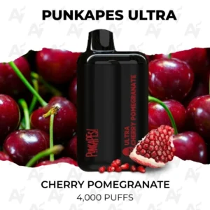 Punkapes Ultra Cherry Pomegranate 4000 Puffs