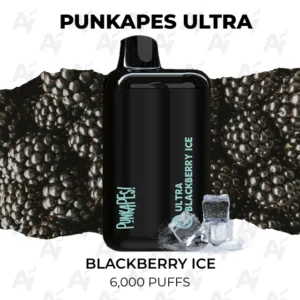 Punkapes Ultra Blackberry Ice 6000 Puffs