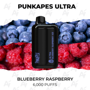 Punkapes Ultra Blueberry Raspberry 6000 Puffs