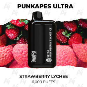 Punkapes Ultra Strawberry Lychee 6000 Puffs