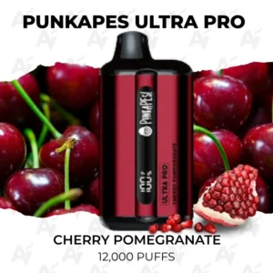 Punkapes Ultra Pro Cherry Pomegranate 12000 Puffs