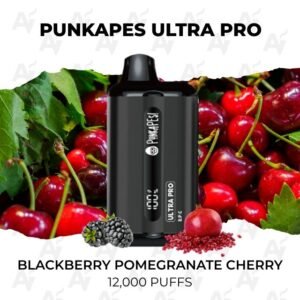 Punkapes Ultra Pro Blackberry Pomegranate Cherry 12000 Puffs