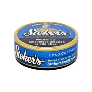 Stoker's Mint Can 12oz Long Cut Chewing Tobacco
