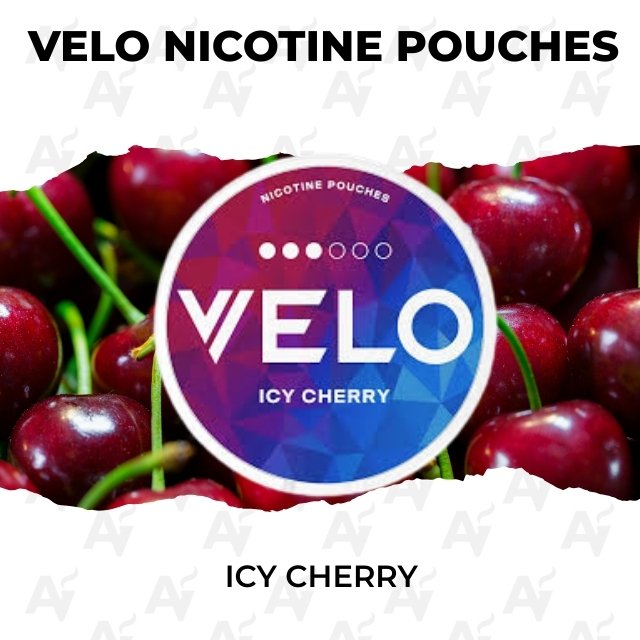 velo icy cherry nicotine pouches VELO Icy Cherry Nicotine Pouches