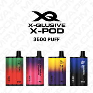 10 Pack X - Qlusive X - Pod X - Qlusive X - 10 3800 Puffs