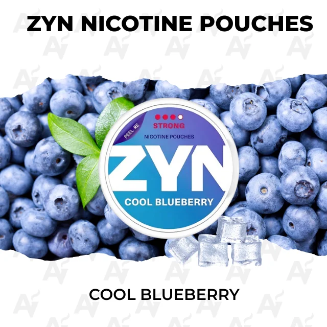 zyn cool blueberry nicotine pouches ZYN Cool Blueberry Nicotine Pouches